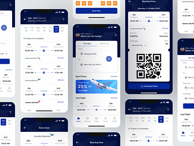 Ticket Booking airplane app barcode boarding creative design design design inspiration digital product e commerce illustration interaction design ios iphone mobile ticket booking travel app travel experience ui ux visual design