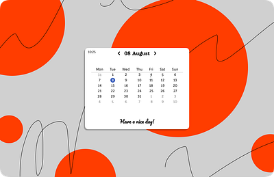 DailyUI_038 calendar dailyui uxui