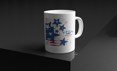 Custom Mug Design for Memorial Day branding couple mug design creative mug design custom mug design floral mug design graphics design illustration memorial day mug design modern mug design mothers day mug design mug design pattern mug design special day mug design