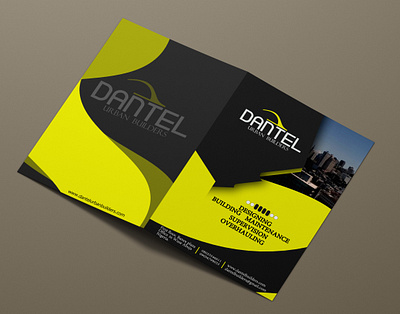 Brochure for a Construction company