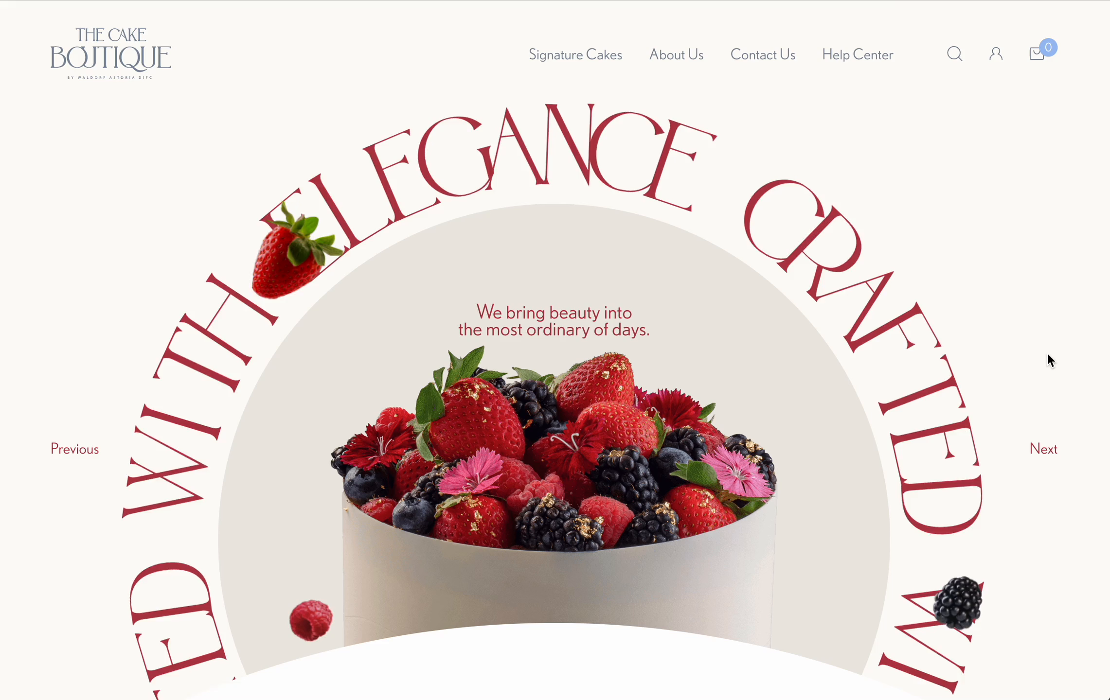 Example of The Cake Boutique - by Waldorf Astoria DIFC