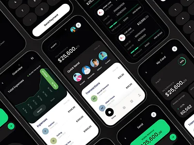 Mobile Banking App UI kit app app design awe balance bank bank card banking card app credit card crypto finance finance app finance management investment mobile mobile app money transaction transfer wallet