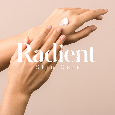 Radiant Skincare - logo design logo