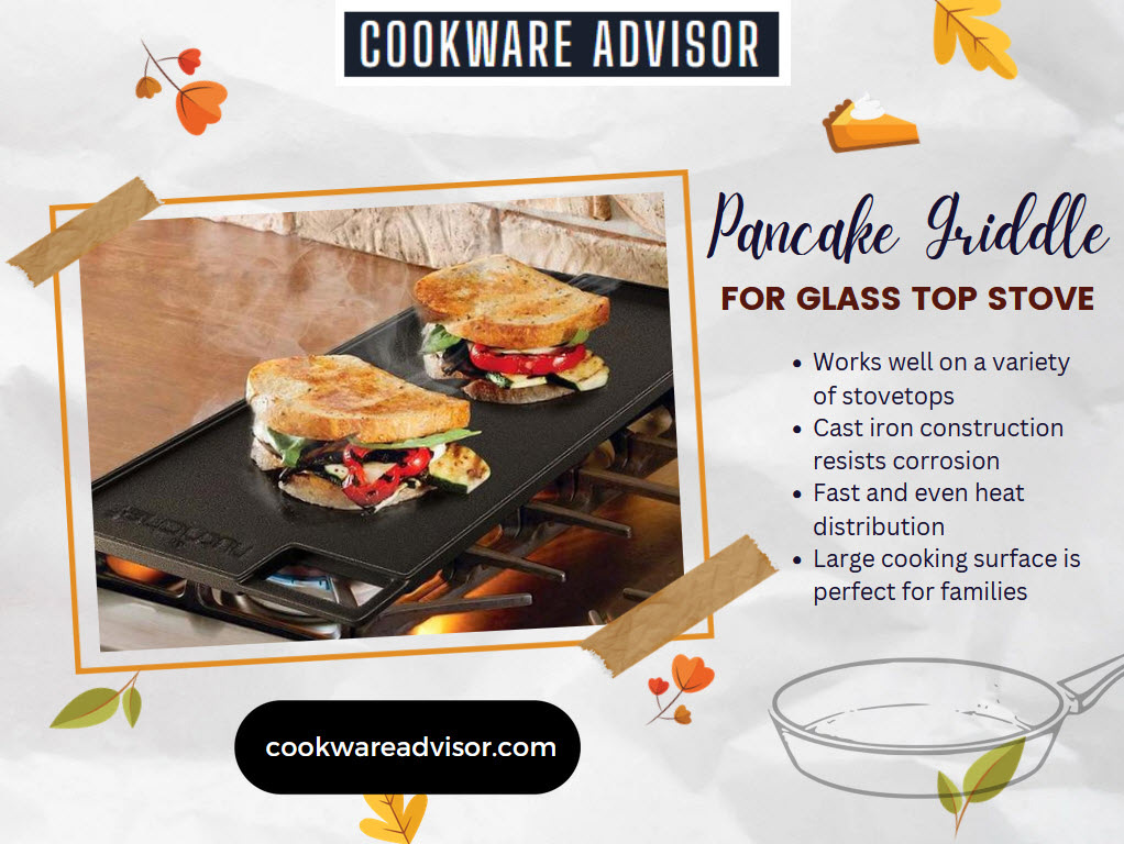 Best Pancake Griddle for Glass Top Stove by Cookware Advisor on Dribbble