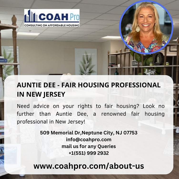Auntie Dee Fair Housing Professional in New Jersey by Coah Pro on Dribbble