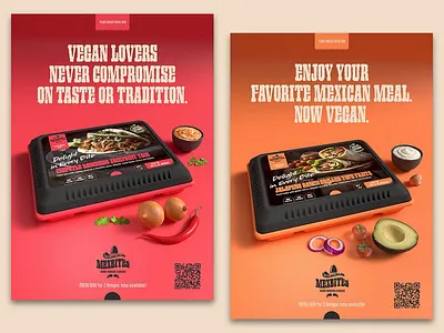 Advertising | Outdoor Ads & Recipe Book ©Mexbites 3d art advertising book branding outdoor poster print product design