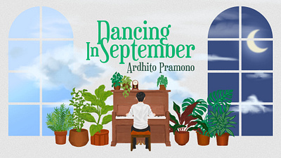 Lyric Video for Ardhito Pramono - Dancing In September animation illustration