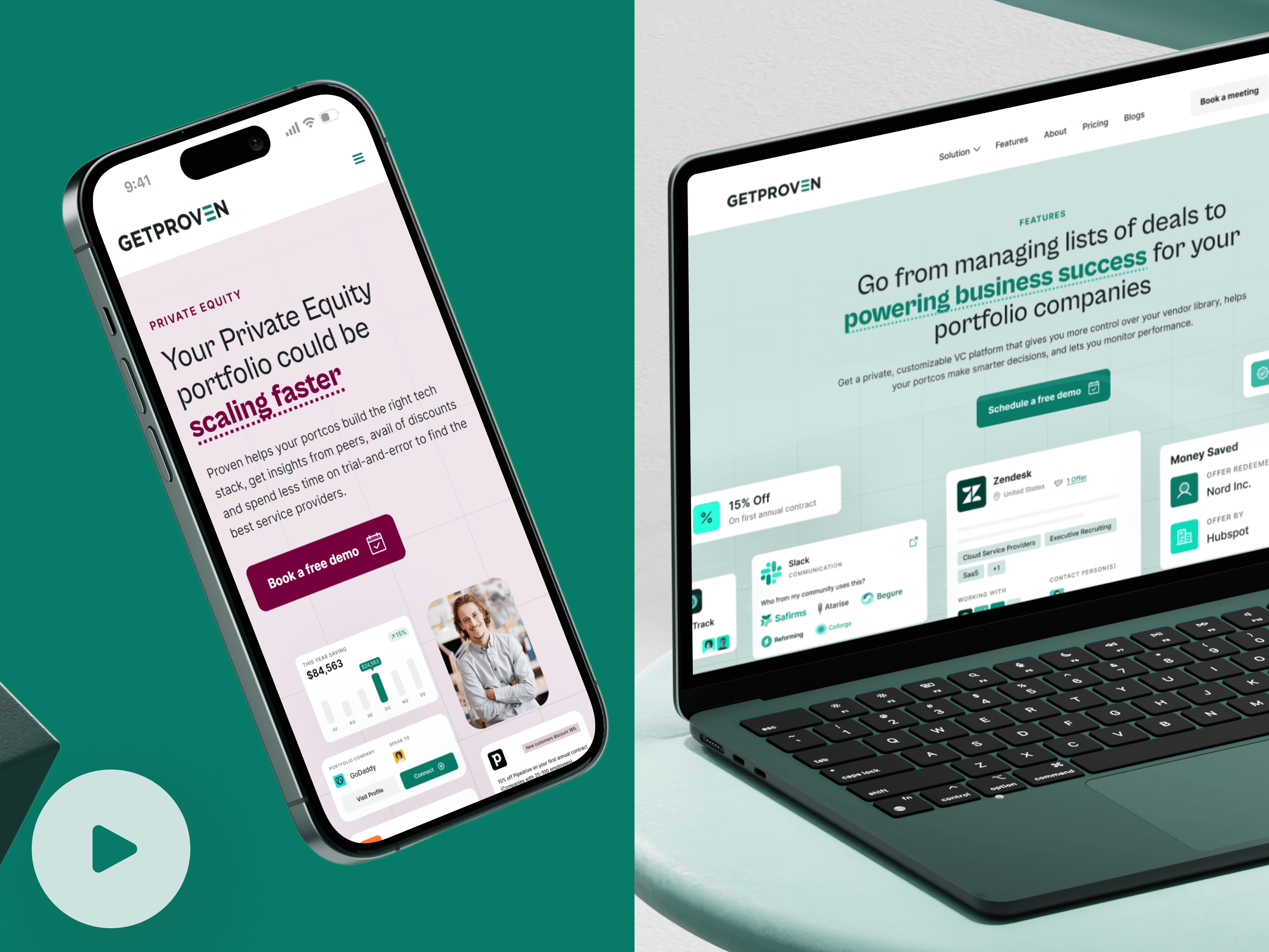 GetProven.com : SaaS Website Revamp (Live) about page animation conversion rate optimisation feature page homepage homepage animation landing page design marketing website saas saas animation saas case study saas website ui animation uiux case study web design website website animation website revamp