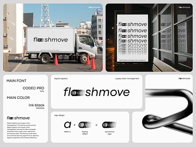 Logistics Company Logo - Flashmove brand brand identity branding cargo company container courier company delivery design identity logistics logistics logo logo shipment shipping trade transport transportation truck vector