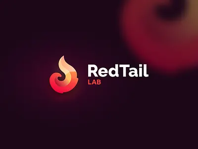 RedTail logo design agency brand branding fox icon identity illustration logo logodesign symbol tail vector