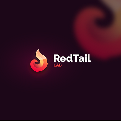 RedTail logo design agency brand branding fox icon identity illustration logo logodesign symbol tail vector