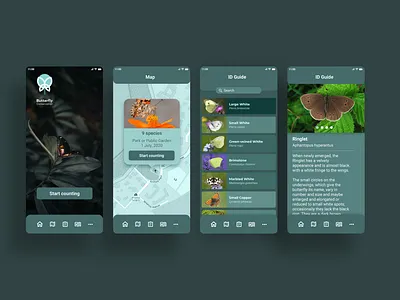 Butterfly Conservation branding design graphic design illustration logo ui ux