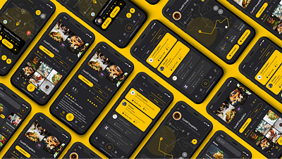 QZee Application V1 app design graphic design mobileapp ui ux