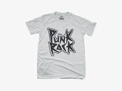 Punk Rock apparel clothing design font graphic design illustration lettering print shirt t shirt tshirt typography vector