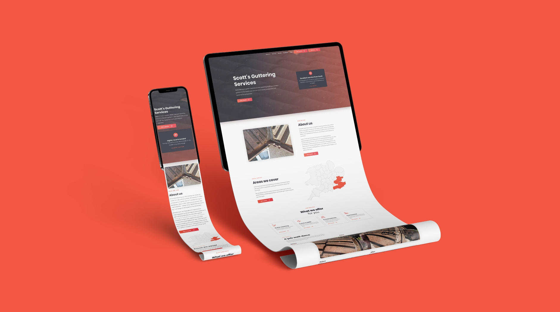 Construction Website design landingpage motion ui video website websitedesign