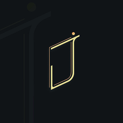 J: A Logo Concept design graphic design logo typ typography vector