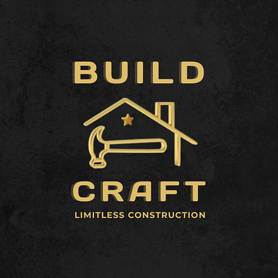 Build Craft Logo 3d animation branding creative logo design graphic design halal logo halal plus illustration logo motion graphics real estate logo vector