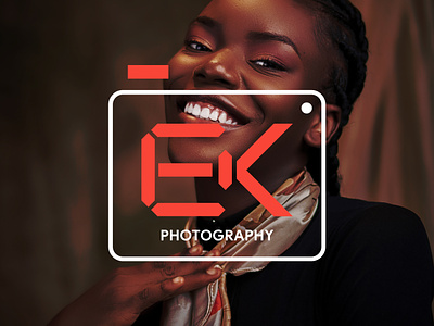 EK Photography Branding branding design graphic design logo typography