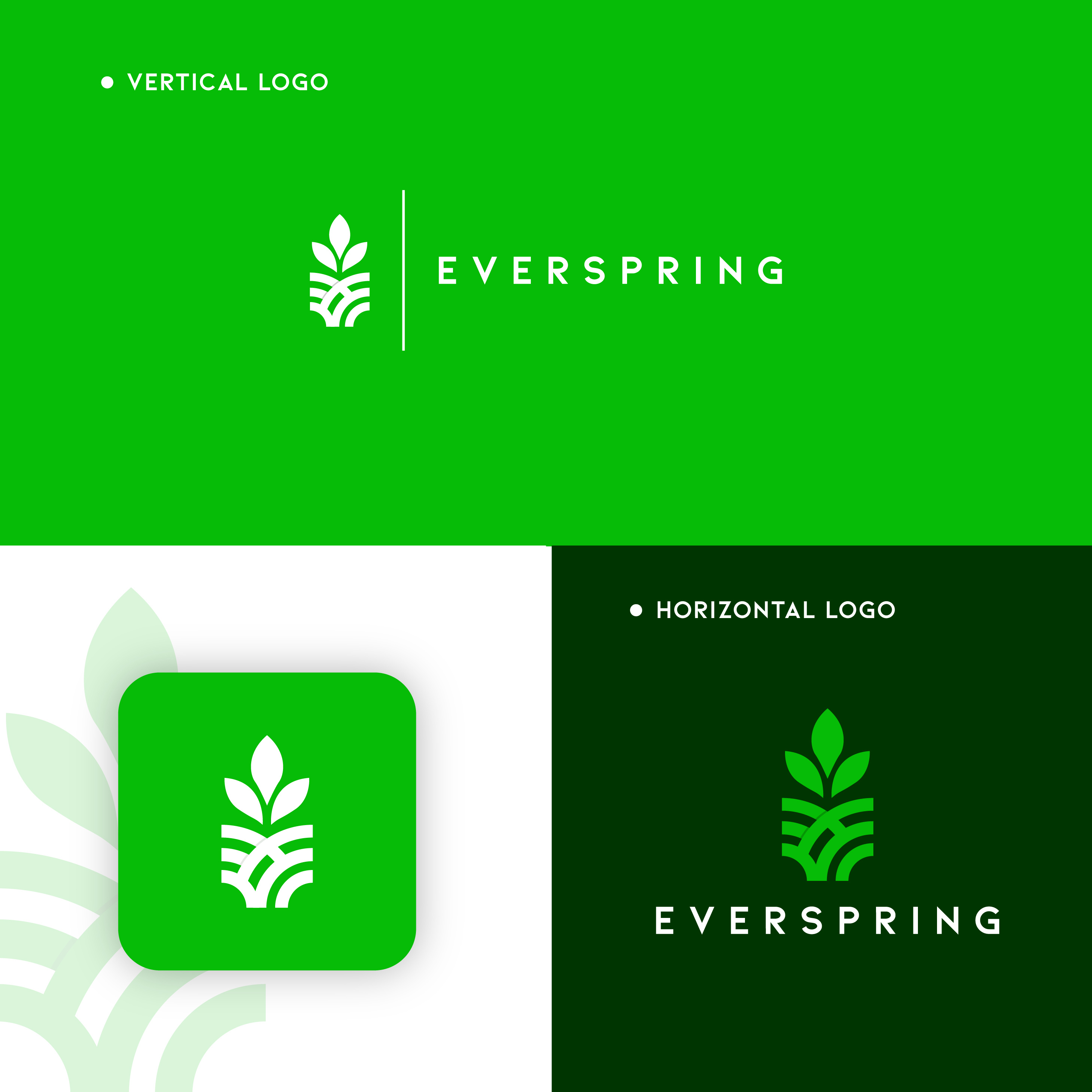 Everspring Logo Design by TechUptodate on Dribbble