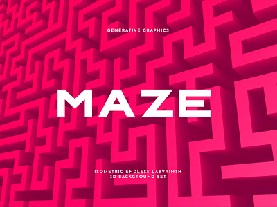 Abstract Maze 3D Backgrounds 3d 3d rendering abstract background complex endless game geometric illustration isometric labyrinth maze puzzle strategy success wallpaper