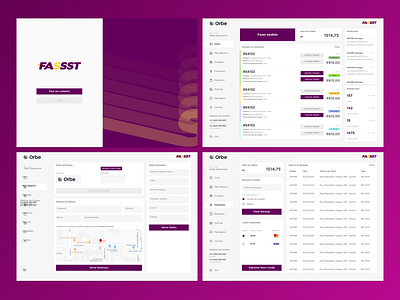 Fassst Delivery Company - Ui / Ux design layout site ui ux web