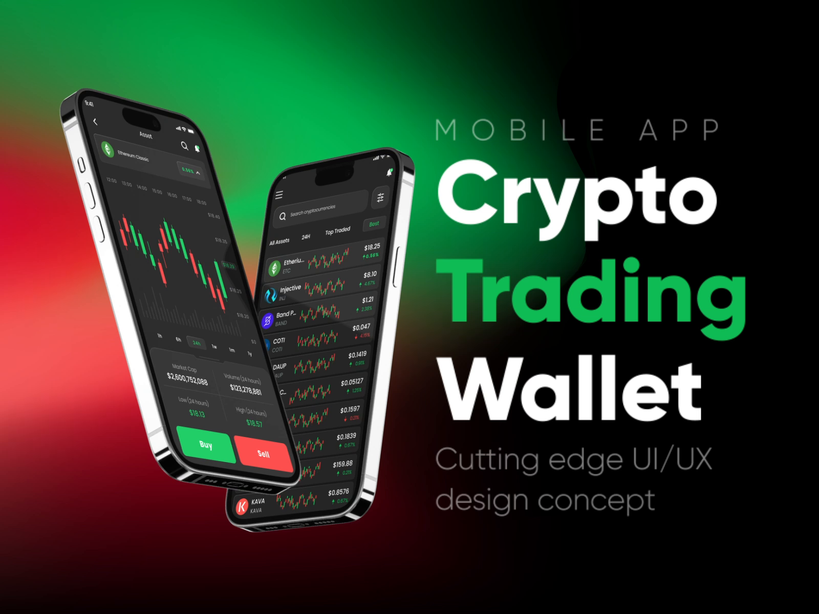 Crypto Trading Wallet Mobile App UI UX Design Concept by Extej UI UX Design  Agency on Dribbble