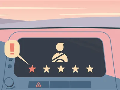 Old exploration for mobile app about rides. flat illustration illustrator mobile app illustration vector