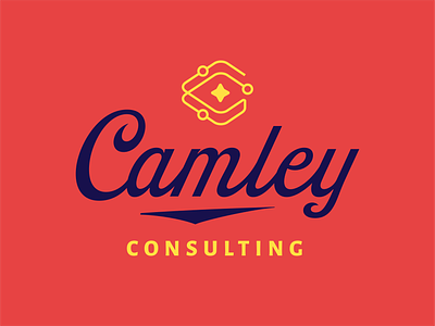 Camley Consulting Branding branding emblem illustrator logo