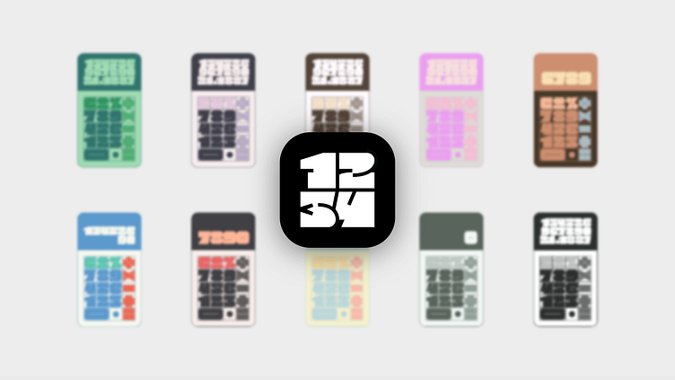 Calculator App Icon by Le Jon on Dribbble