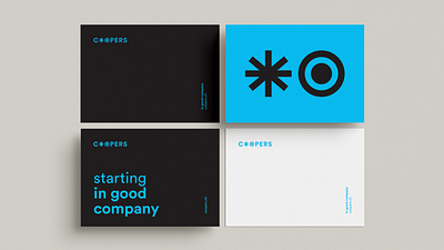Brand Identity Coopers Group branding design graphic design logo typography