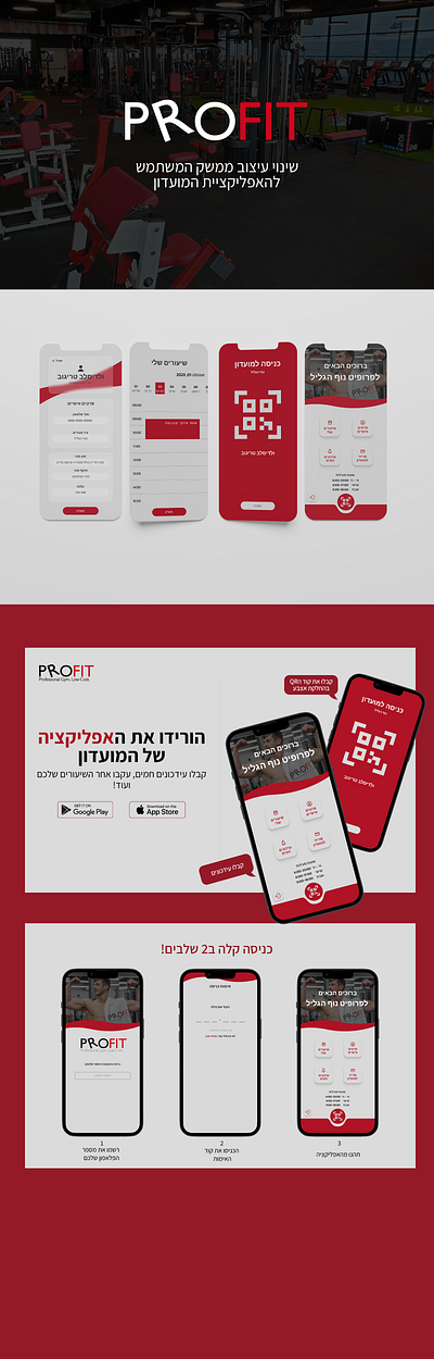 Concept Redesign UI Profit app app branding ui