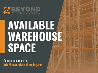 Available Warehouse Space - Social Media Graphic