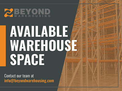 Available Warehouse Space - Social Media Graphic