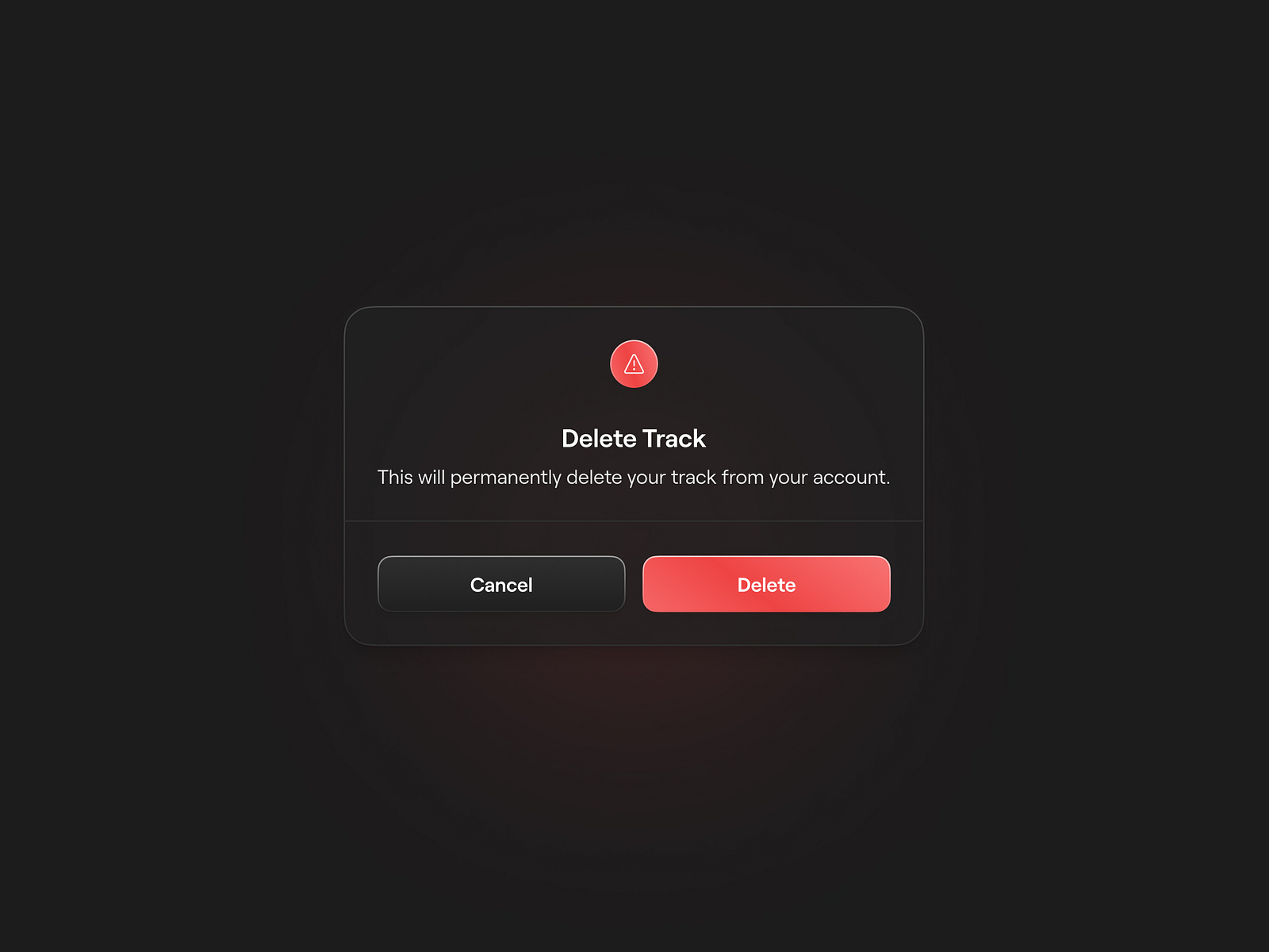 Warning Modal 🚨 by Jim on Dribbble