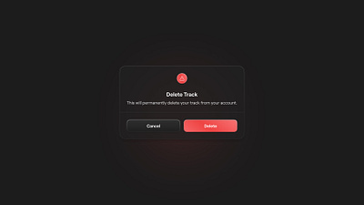 Warning Modal 🚨 alert app color design system jim designs jimdesigns modal product design red saas ui warning