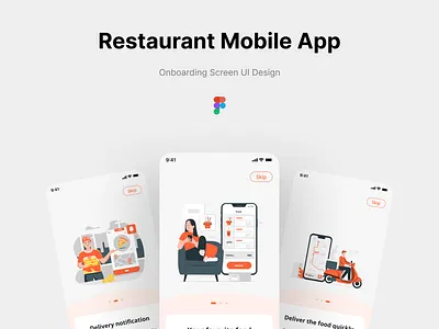 Restaurant Mobile App UI Design app design chef creative design food app mobile app mobile ui ui ui design web application