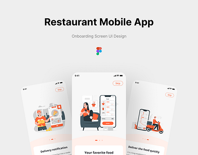 Restaurant Mobile App UI Design app design chef creative design food app mobile app mobile ui ui ui design web application