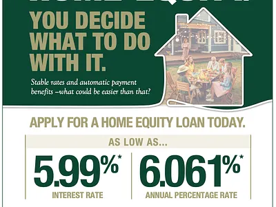 Home Equity Flyer design layout print print design