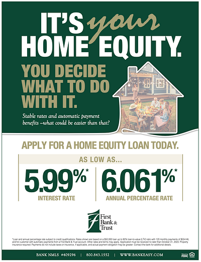 Home Equity Flyer design layout print print design