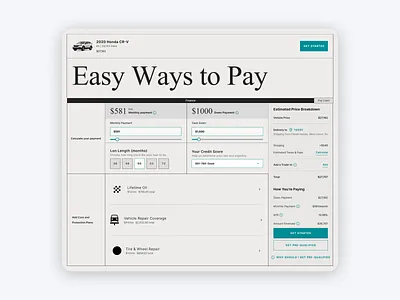 #Daily UI #004 #Calculations design ui