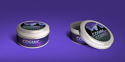 Cosmic Slime Package Concept branding design graphic design illustration logo package product design toy