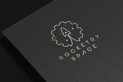 Rocketry space abstract branding creative logo design design logo graphic design illustration logo logo design logos mechainic minimal modern rocket typography vector
