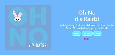 Oh No it's Rairb - Website web design