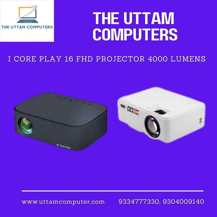I Core Play 16 FHD Projector 4000 Lumens in Patna by The Uttam