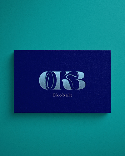 Okobalt branding design graphic design lettering logo vector visual identity