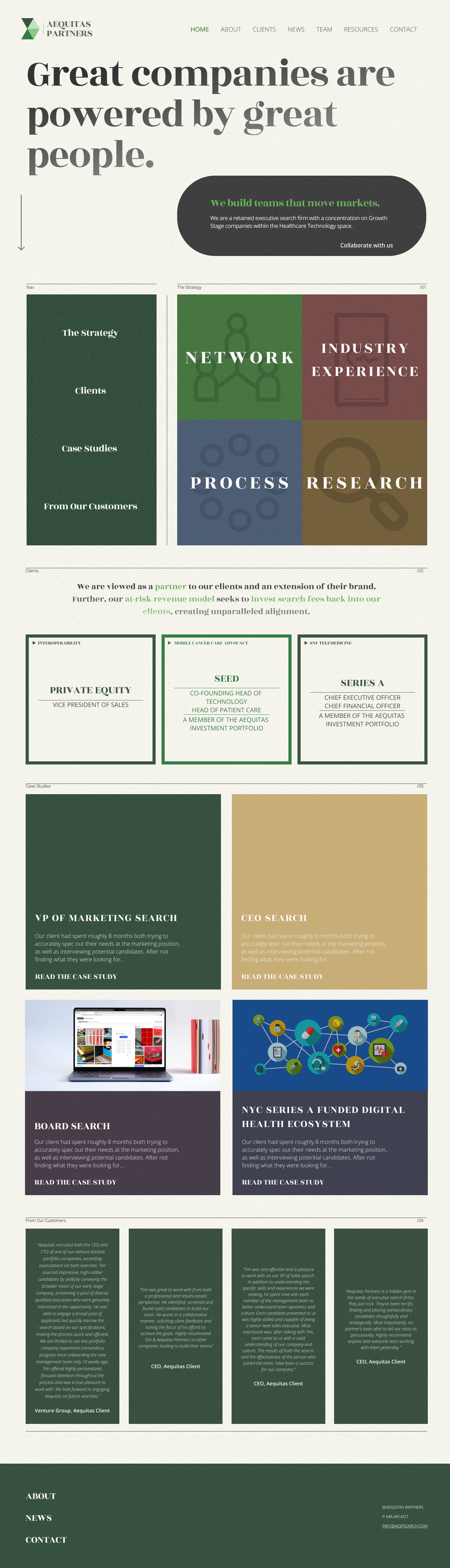 Landing page design branding low contrast minimalism ui web
