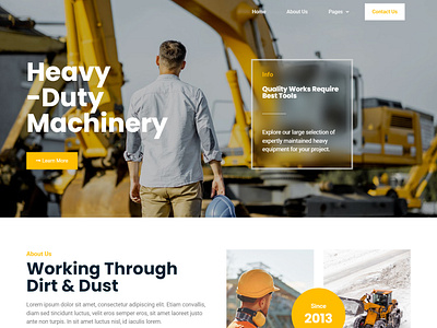 Heavy Equipment Rental WordPress Website agency website business website design elementor clone elementor design elementor landing elementor pro elementor site elementor website elementor website sample services website web designer wordpress wordpress design wordpress designer wordpress expert wordpress landing wordpress services wordpress website