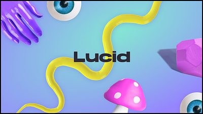 Lucid Design branding design graphic design icon logo poster typography ui