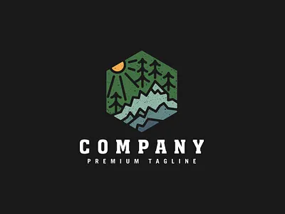 Camp Nature Logo symbol