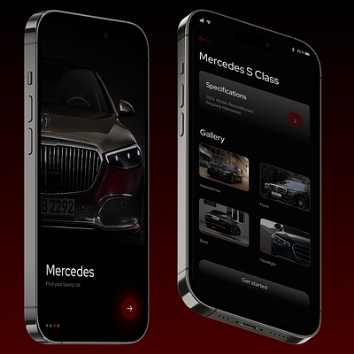 Maybach app design amg branding car design graphic design maybach mercedes mercedesbenz ui uiesign uiuxdesign ux webdesign